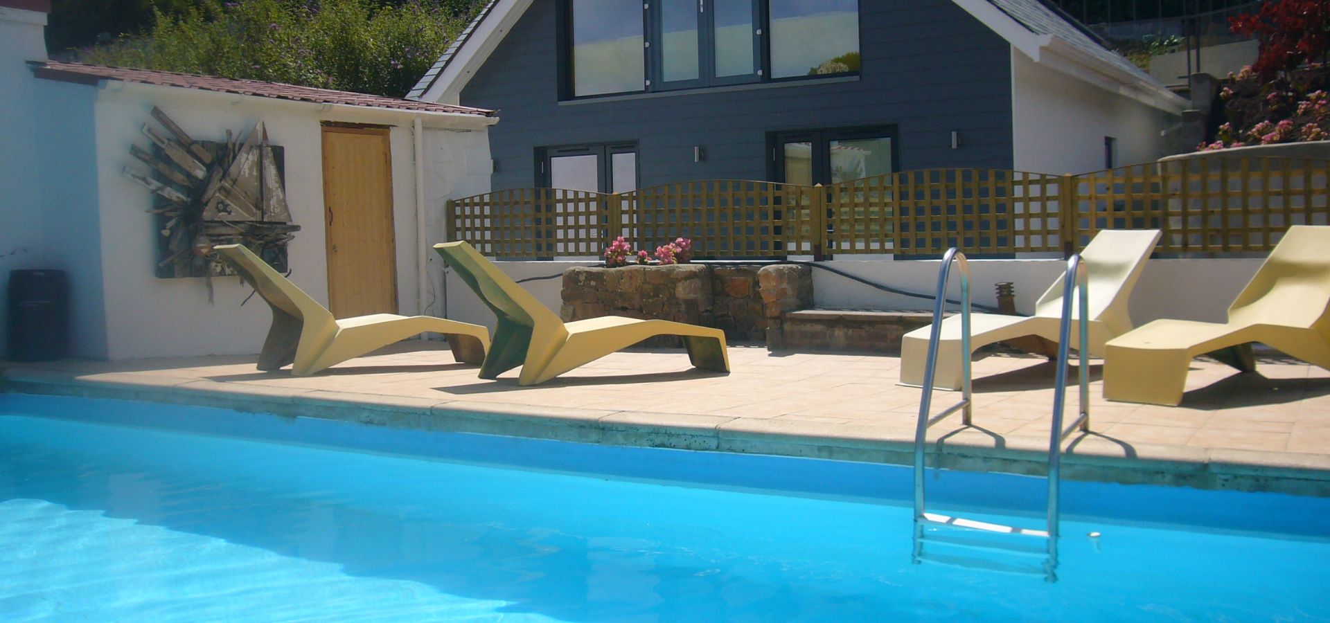 Jersey self 2025 catering with pool
